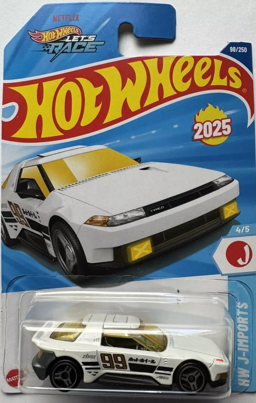 Hot Wheels 2025 #098/250 Hako Type D, white