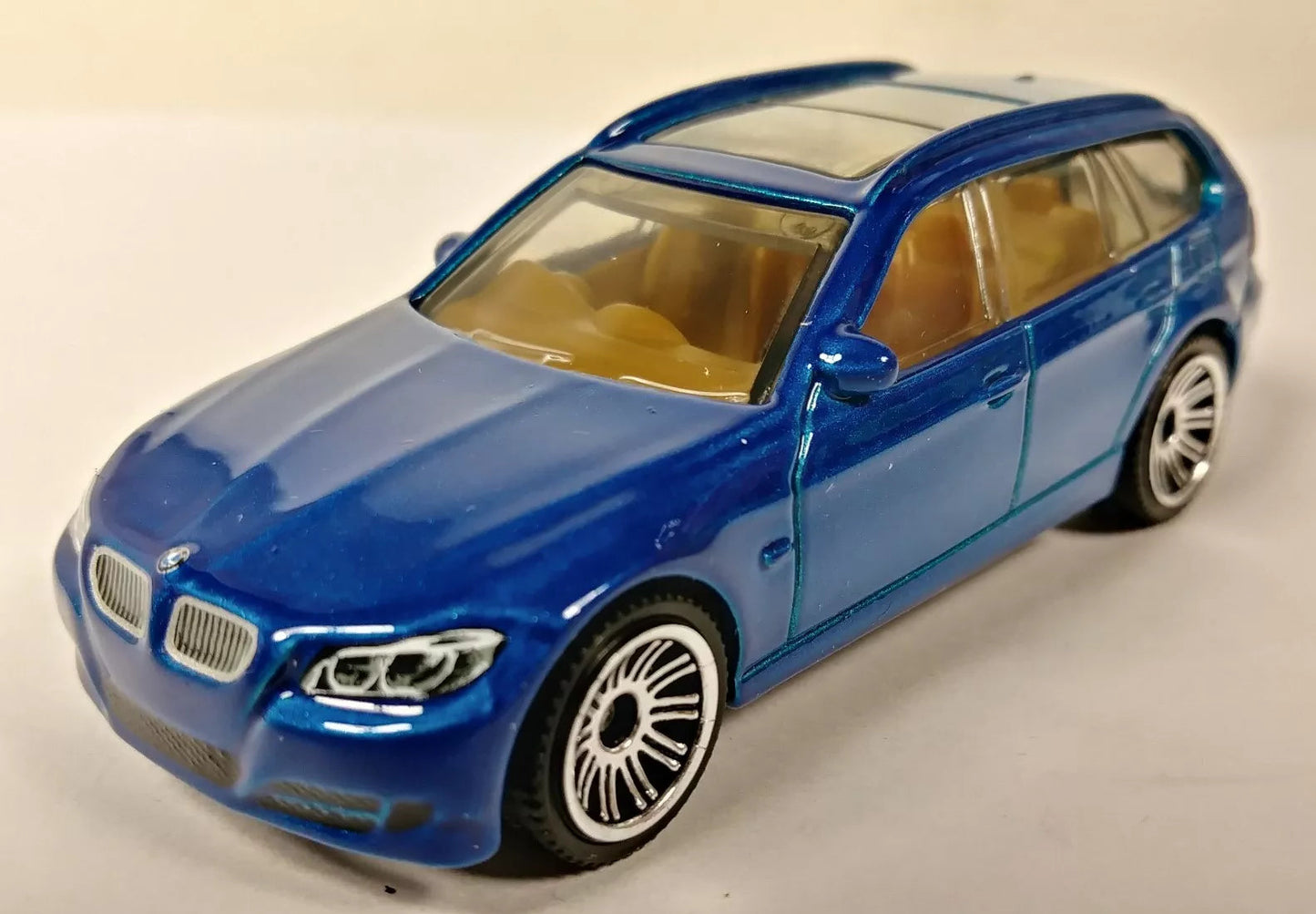 Matchbox 2025 #011/125 2012 BMW 3 Series Touring, NEW/LOOSE, metalflake blue