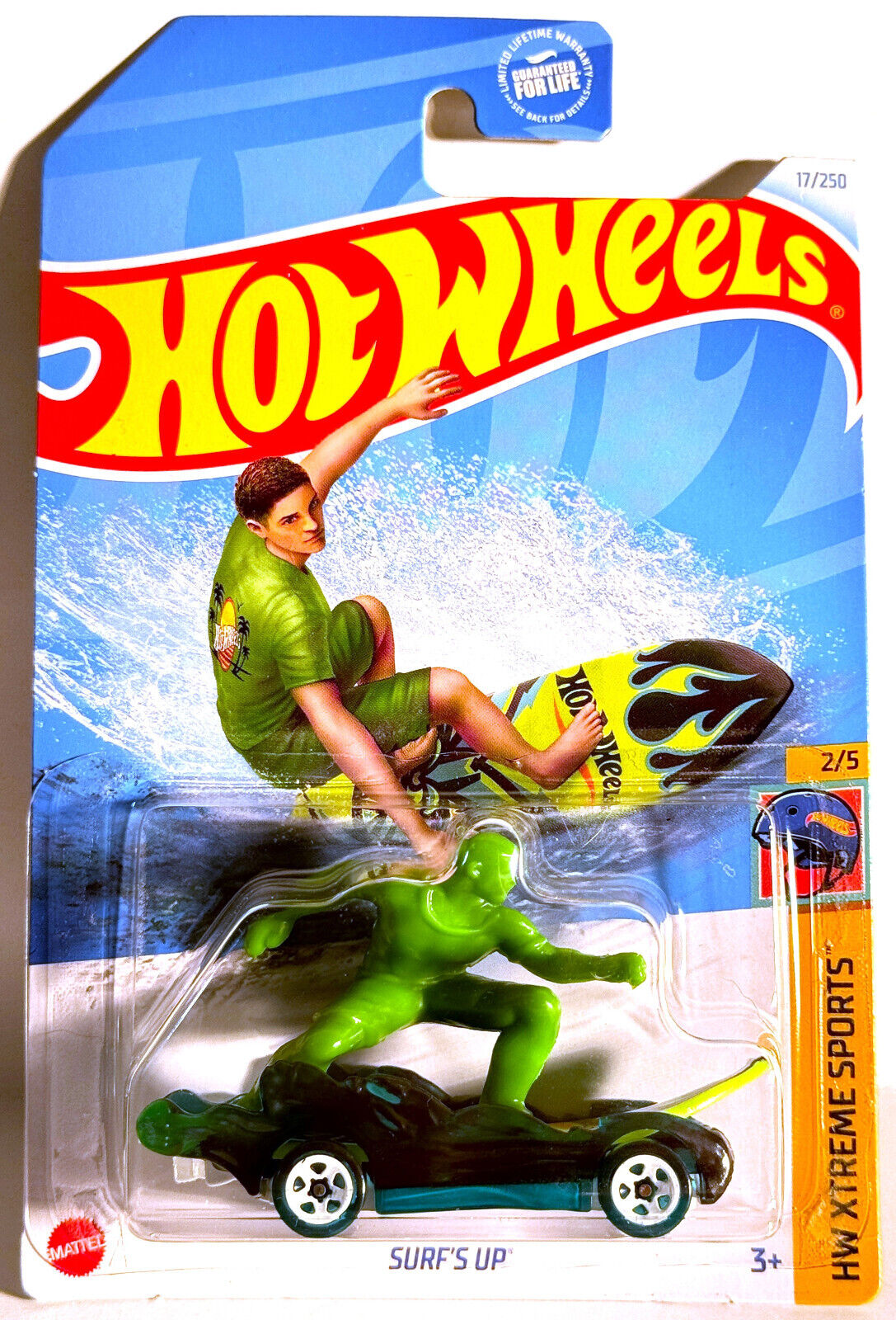 Hot Wheels Silver Series Surf's Up- Custom '77 Dodge Van 2/5 Mattel/Diecast/1:64