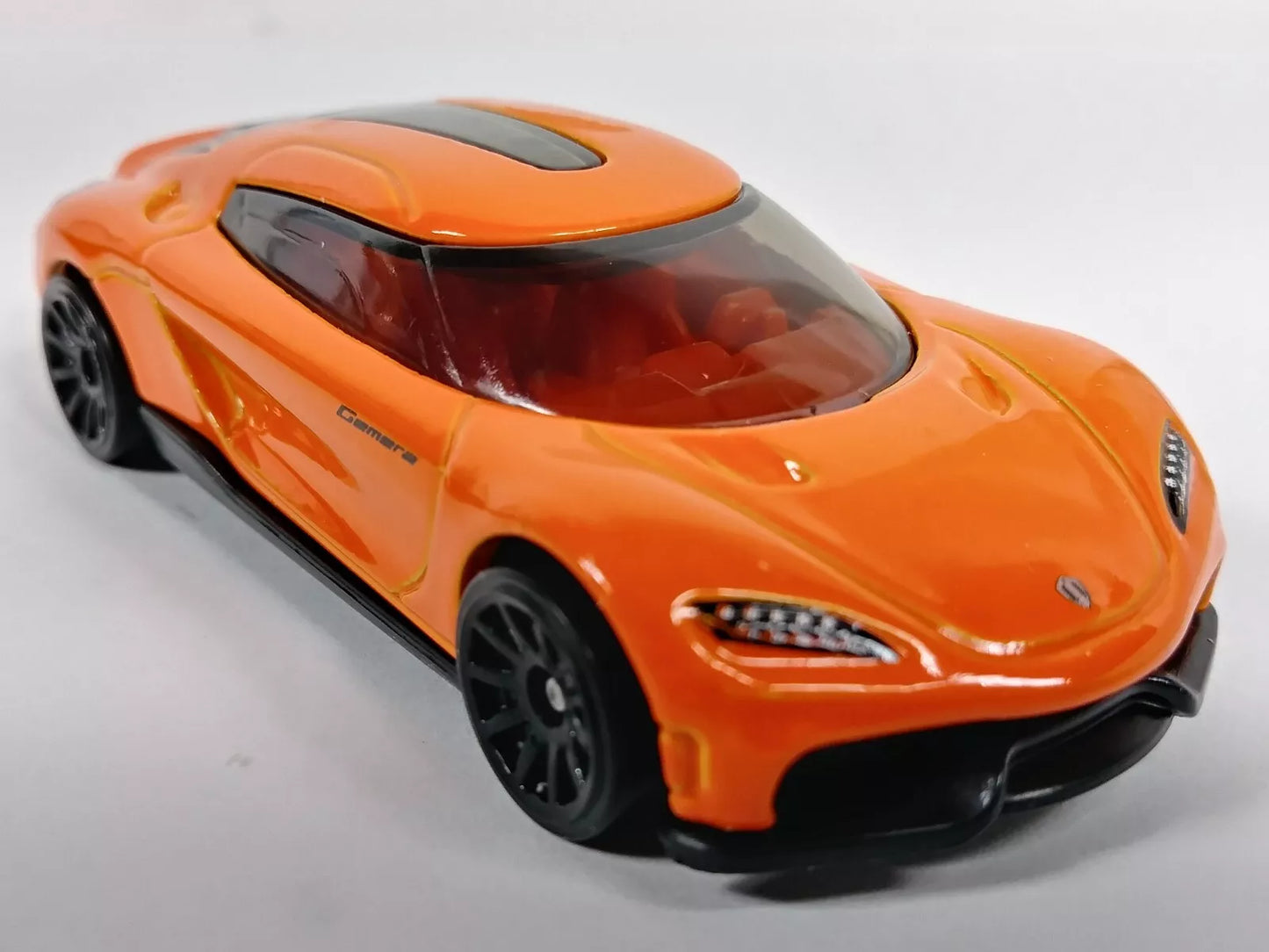 Hot Wheels 2022 #138/250 Koenigsegg Gemera, NEW/LOOSE, orange