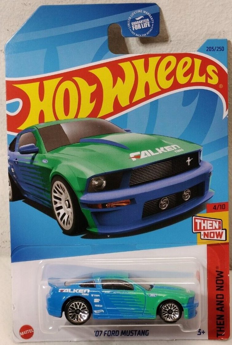 Hot Wheels 2023 #205/250 '07 Ford Mustang, Falken racing livery