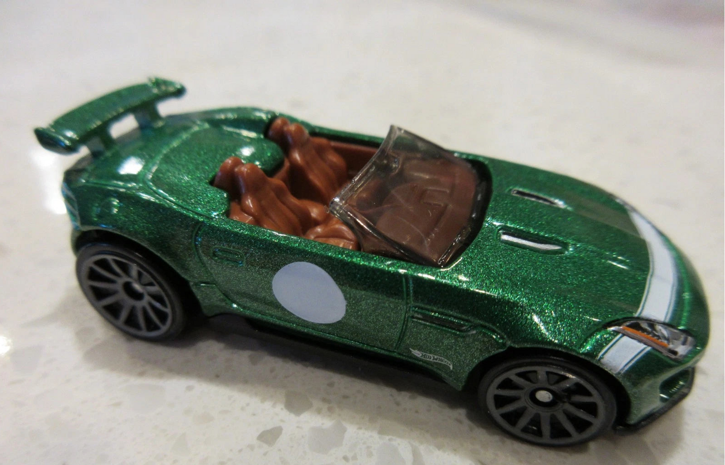 Hot Wheels 2026 Multipack Exclusive, '15 Jaguar F-Type Project 7, NEW/LOOSE, metalflake green