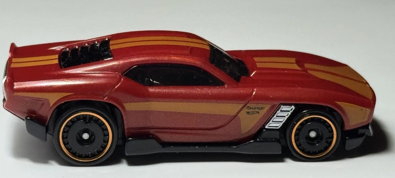 Hot Wheels 2025 #207/250 Ravenger S/T, NEW/LOOSE, blood orange