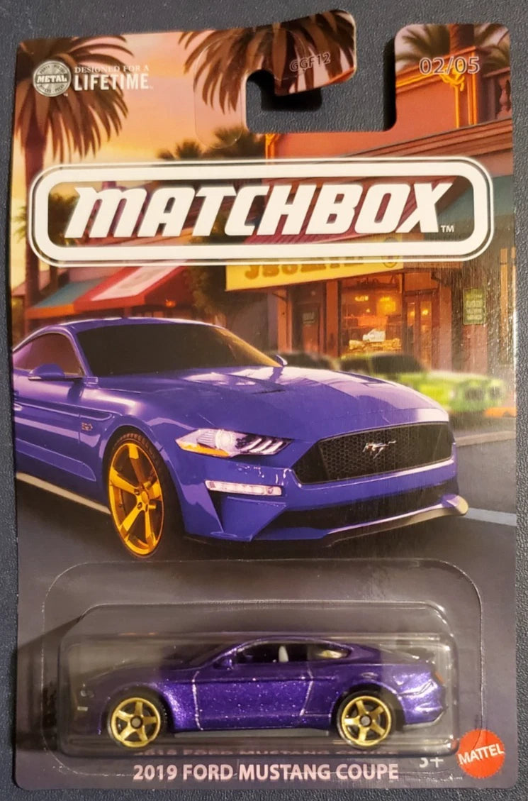 Matchbox 2026 Local Cruisers, 2019 Ford Mustang Coupe, purple