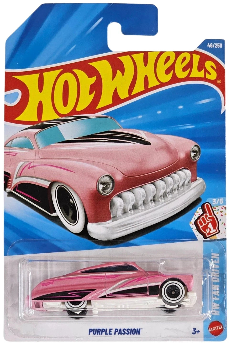 Hot Wheels 2026 #046/250 Purple Passion, pink