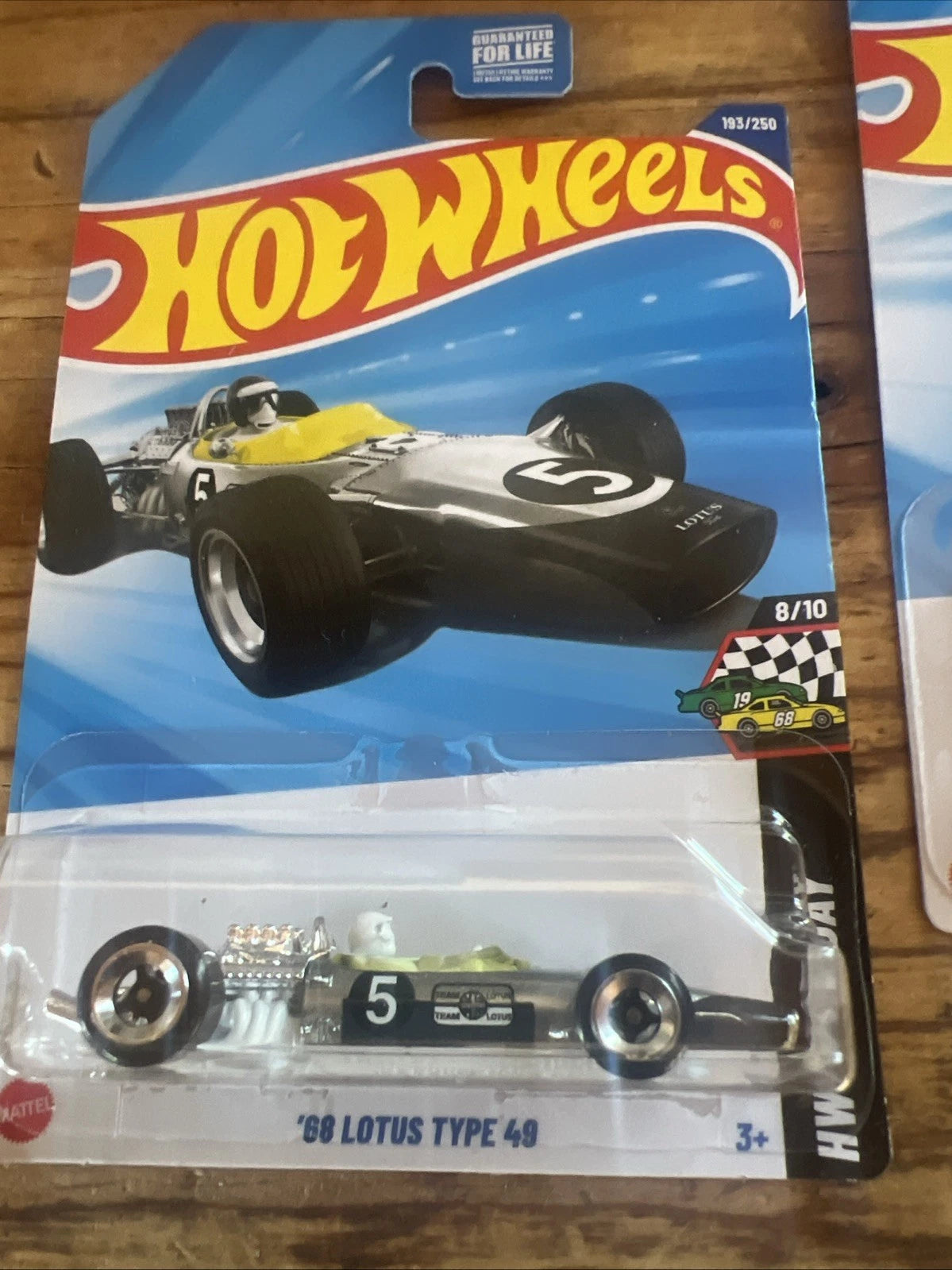 Hot Wheels 2025 #193/250 '67 Lotus TYPE 49, RETAILER EXCLUSIVE, zamac