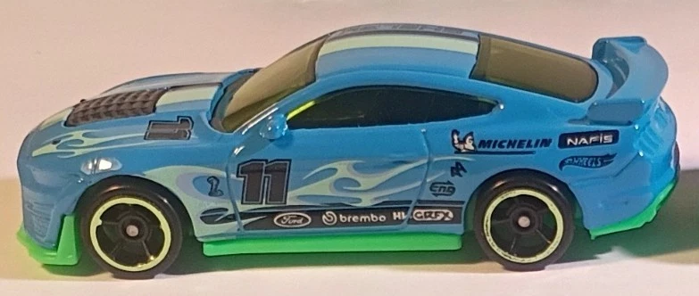Hot Wheels 2026 #010/250, 2020 Ford Mustang Shelby GT500, eBay EXCLUSIVE, NEW/LOOSE, light blue (Copy)