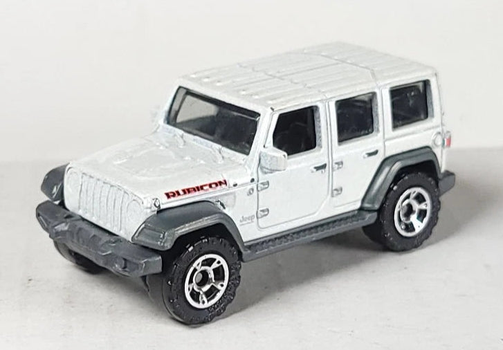 Matchbox 2020 #064/100, '18 Jeep JL 4dr, NEW/LOOSE, metalflake white