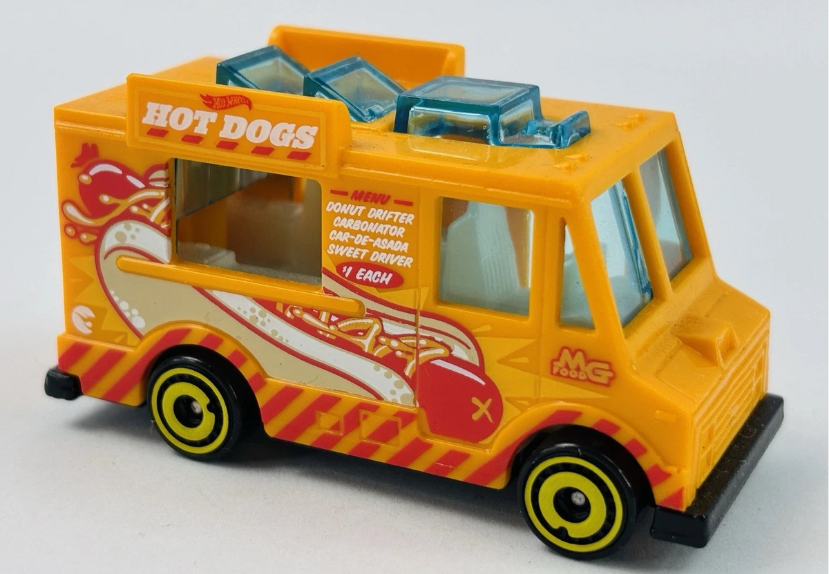 Hot Wheels 2022 #037/250, Quick Bite, TREASURE HUNT, NEW/LOOSE, orange