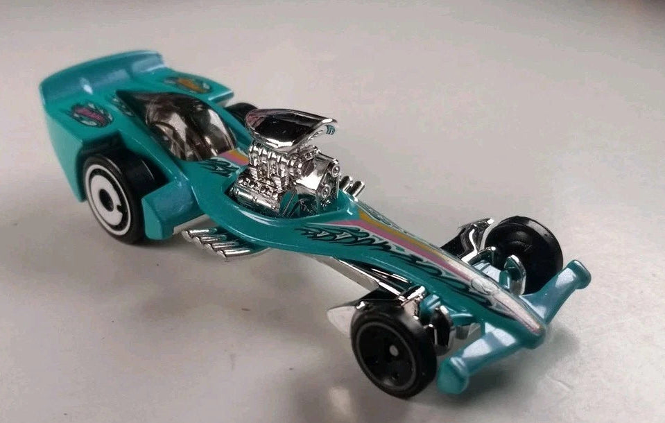 Hot Wheels 2023 #198/250 Mad Fast, TREASURE HUNT, NEW/LOOSE, teal
