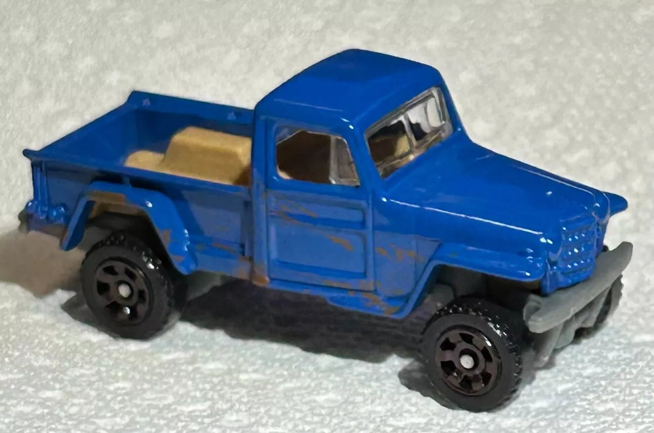 Matchbox Multipack Pull, Willys Jeep 4x4, NEW/LOOSE, blue