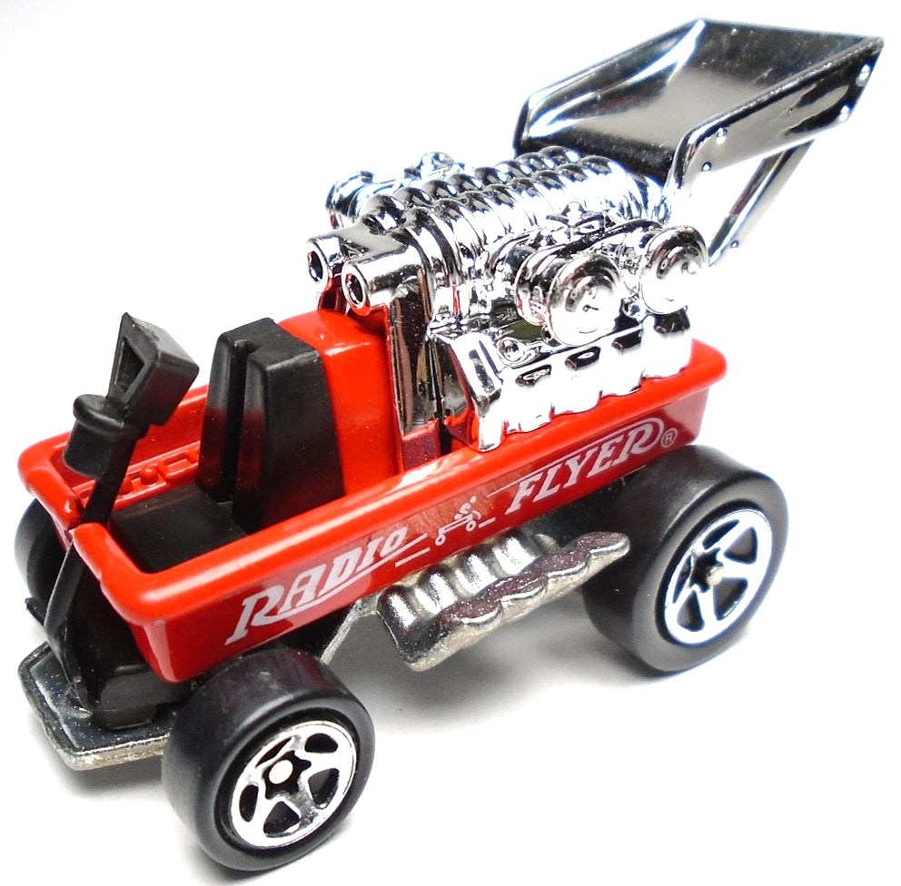 Hot Wheels 1996 #374, Radio Flyer Wagon, NEW/LOOSE, red (5SP)