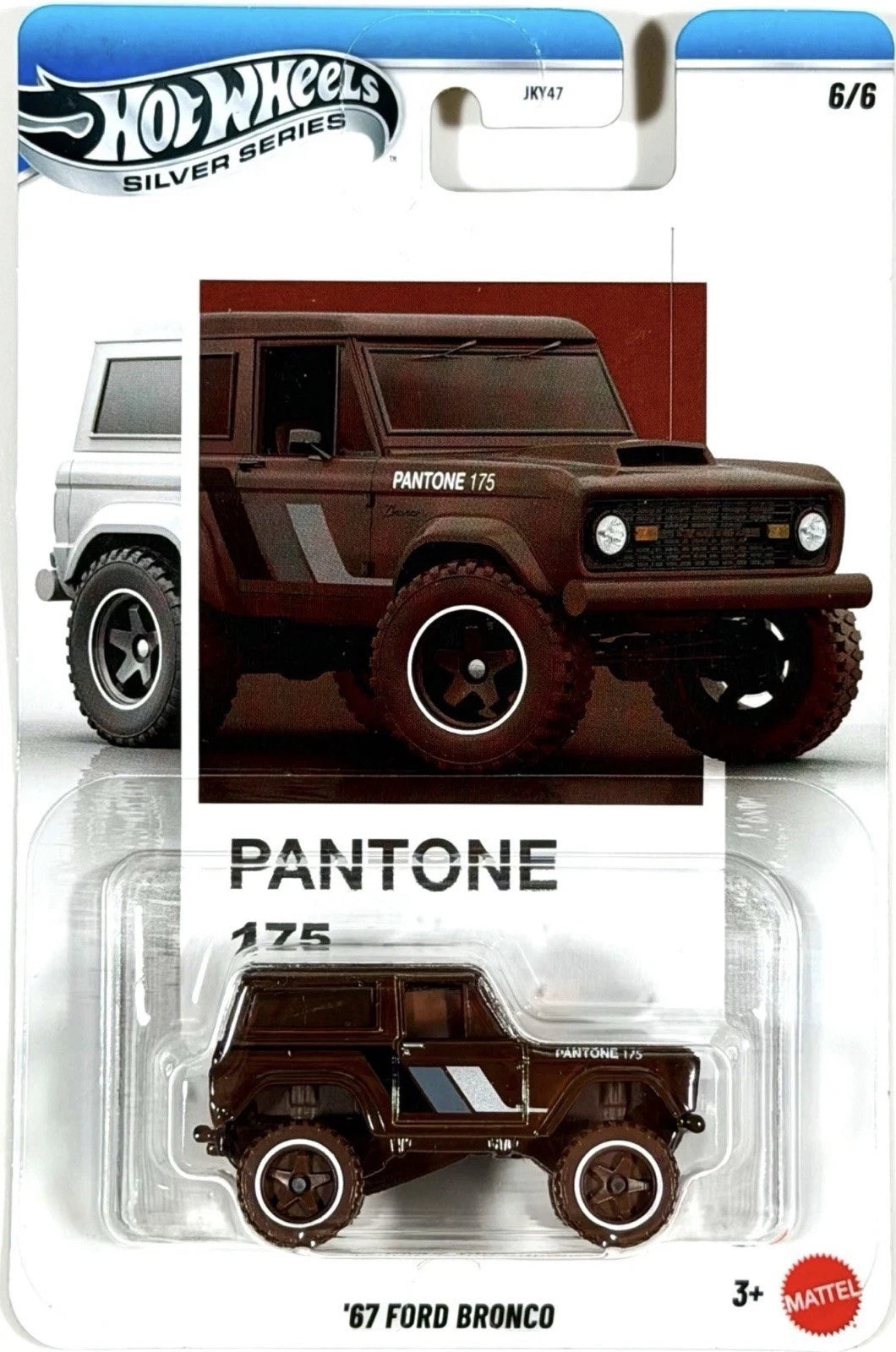 Hot Wheels 2026 Pantone Mix 2 6/6, '67 Ford Bronco, earthbound embrace
