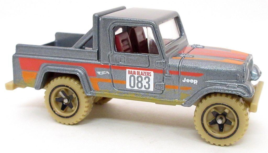 Hot Wheels 2023 #233/250 Jeep Scrambler, NEW/LOOSE, metalflake silver