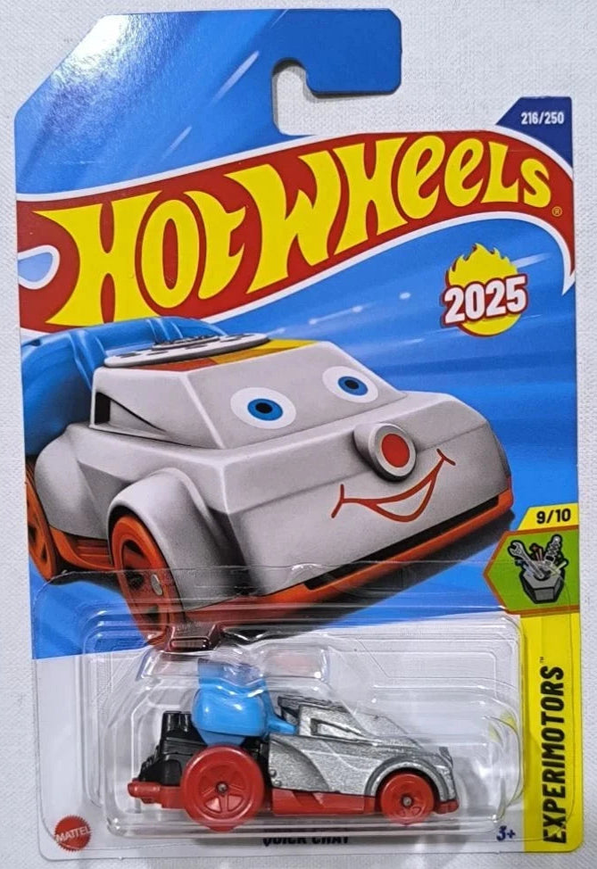 Hot Wheels 2025 #216/250 Quick Chat, grey