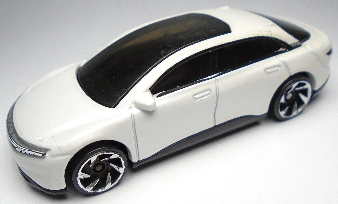 Hot Wheels 2022 #147/250 Lucid Air, NEW/LOOSE, white