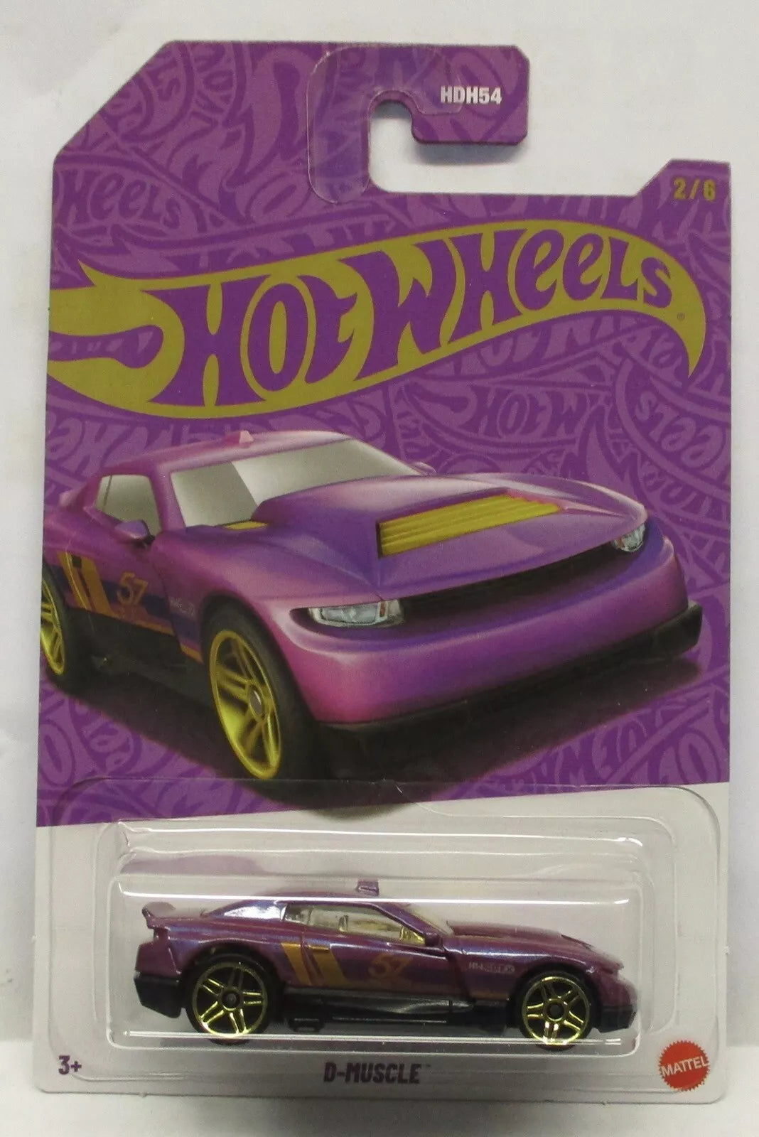 Hot Wheels 2025 57th Anniversary #2/6 D-Muscle