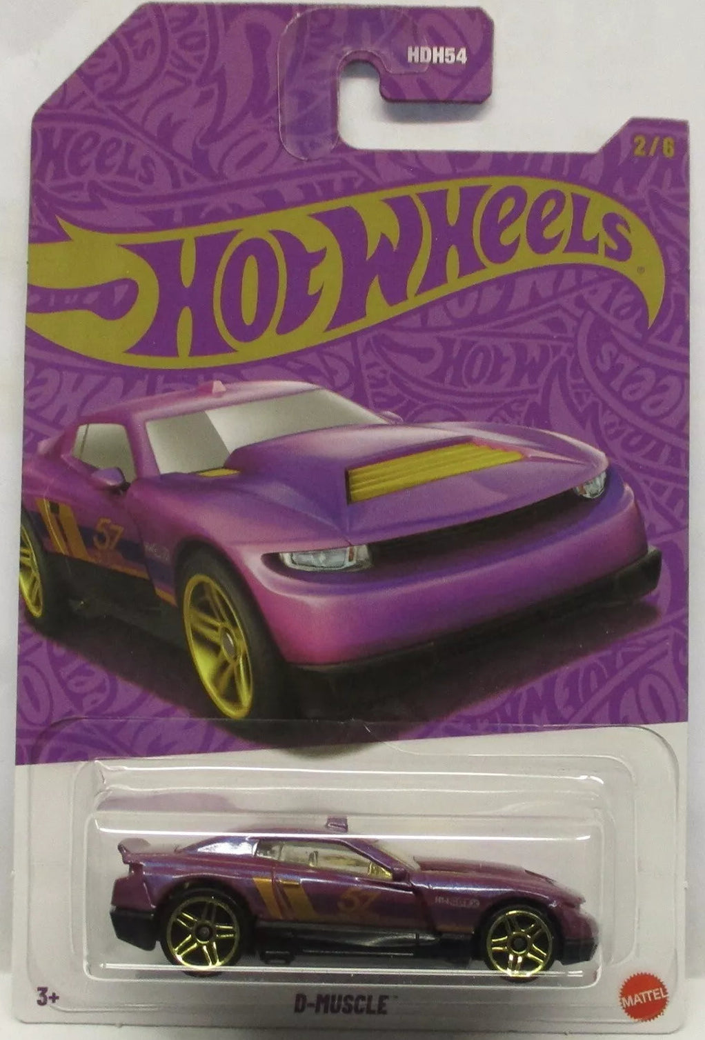 Hot Wheels 2025 57th Anniversary #2/6 D-Muscle