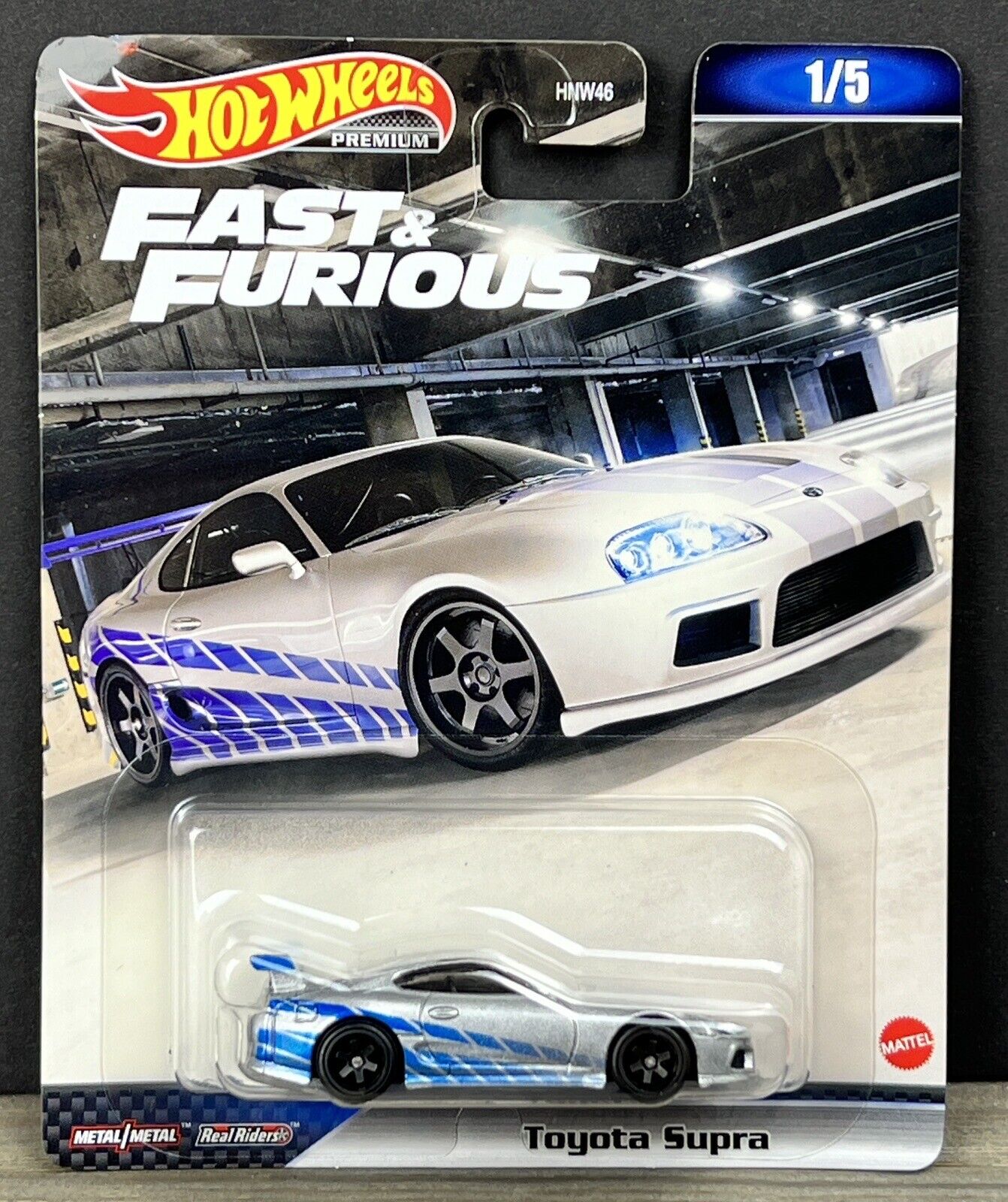 Hot Wheels Premium 2023 Fast & Furious 1/5 Toyota Supra