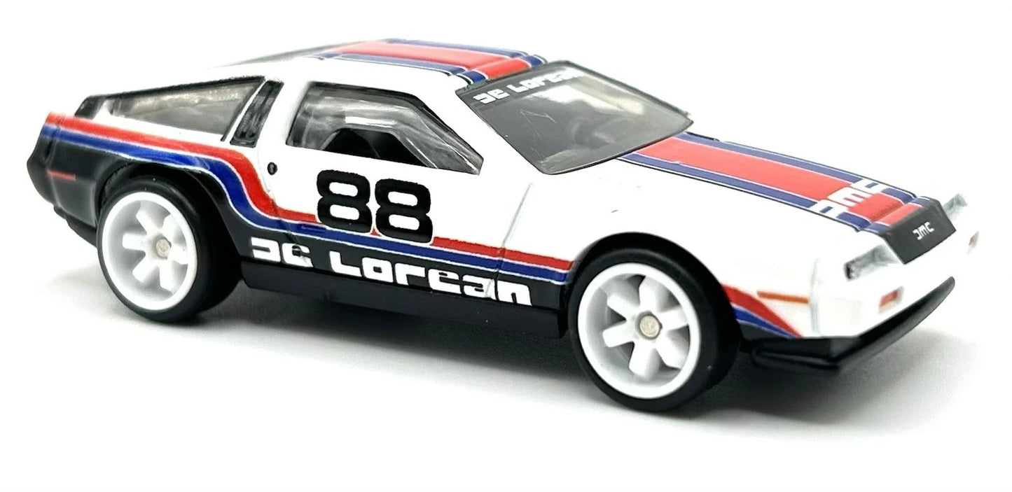 Hot Wheels 2025 DMC Delorean (car only) from Team Transport #78, NEW/LOOSE