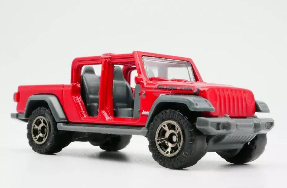 Matchbox 2020 #060/100 '20 Jeep Gladiator, NEW/LOOSE, red