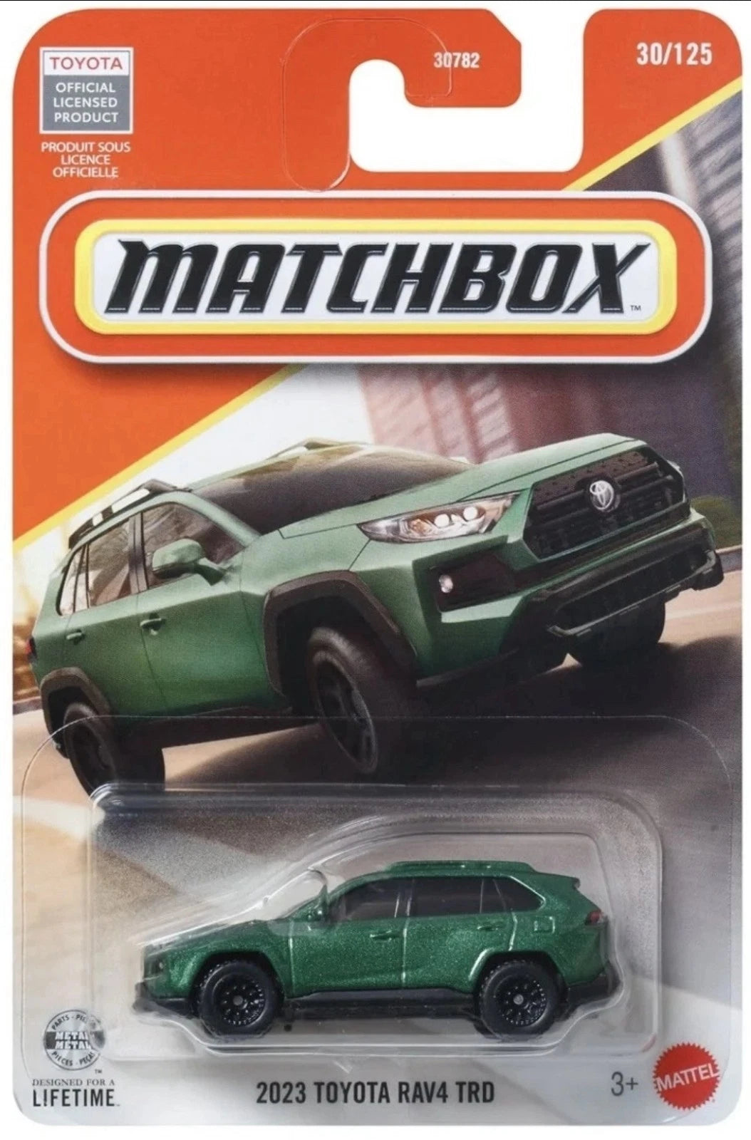 Matchbox 2026 #030/125 2023 Toyota RAV4 TRD, green