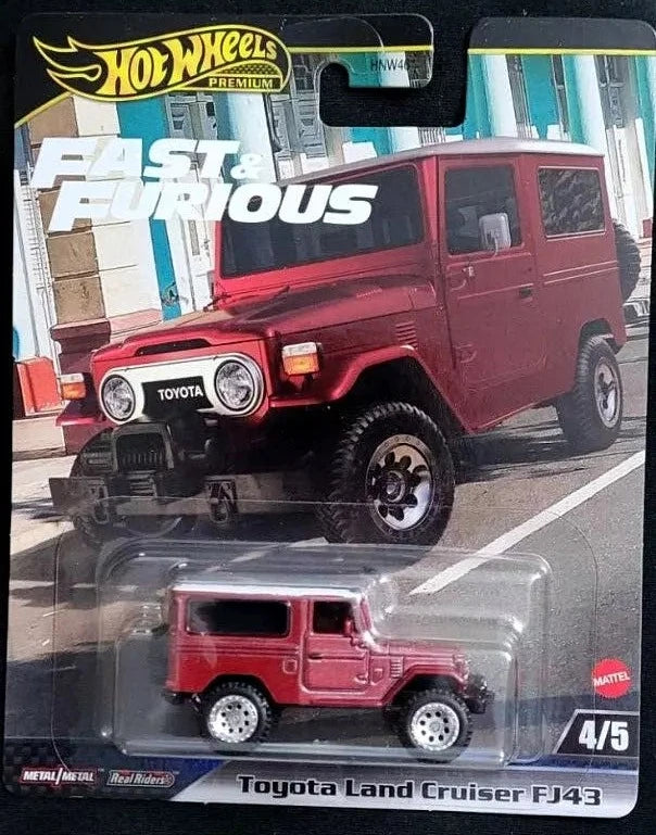 Hot Wheels Premium 2024 Fast & Furious 4/5 Toyota Land Cruiser FJ43