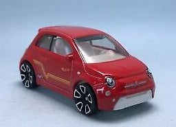 Hot Wheels 2023 #144/250 Fiat 500e, NEW/LOOSE, red