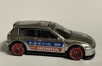 Hot Wheels 2024 #095/250 '92 Honda Civic EG, NEW/LOOSE, ZAMAC