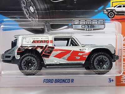 Hot Wheels 2023 #225/250 Ford Bronco R, ZAMAC, NEW/LOOSE, zamac