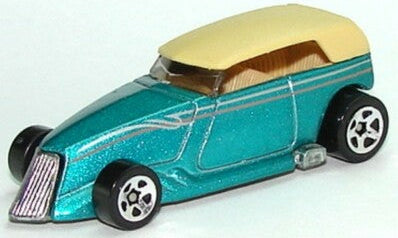 Hot Wheels 1999 #916 Phaeton, NEW/LOOSE, metallic teal