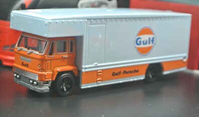 Hot Wheels Fleet Flyer from Team Transport set #41 (hauler only), NEW/LOOSE, Gulf blue and orange