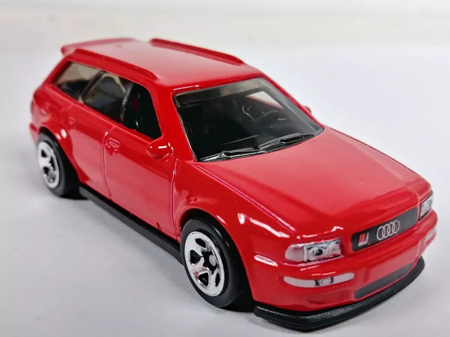 Hot Wheels 2024 #133/250 '94 Audi Avant RS2, NEW/LOOSE, red