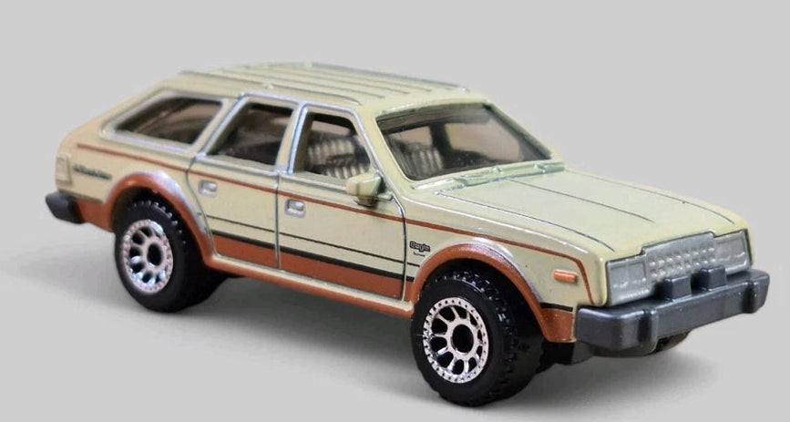 Matchbox 2025 #069/100 1980 AMC Eagle, NEW/LOOSE, cream
