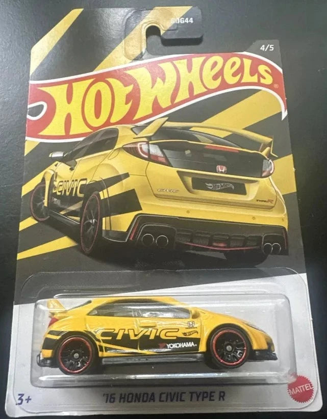 Hot Wheels 2022 WALMART EXCLUSIVE 4/5 '16 Honda Civic Type R