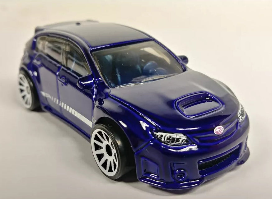 Hot Wheels 2023 #021/250 Subaru WRX STI, NEW/LOOSE, metalflake blue