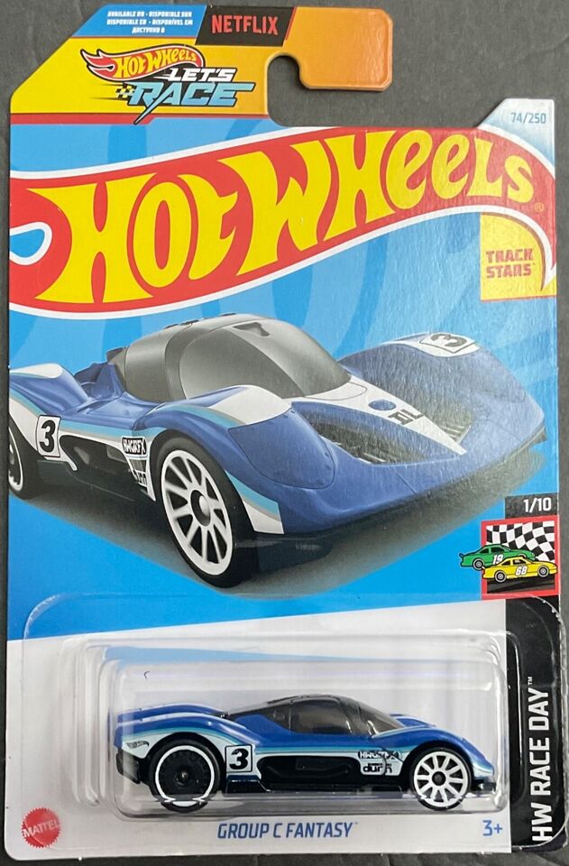 Hot Wheels 2024 #074/250 Group C Fantasy, blue