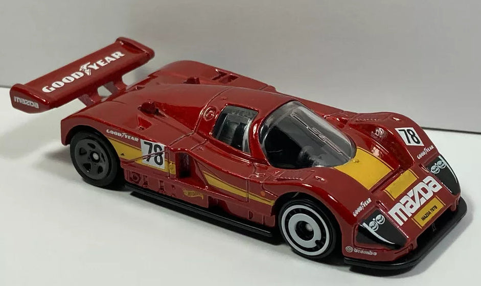 Hot Wheels 2023 #028/250 Mazda 787B, NEW/LOOSE, dark red
