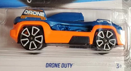 Hot Wheels 2023 #102/250 Drone Duty, NEW/LOOSE, blue