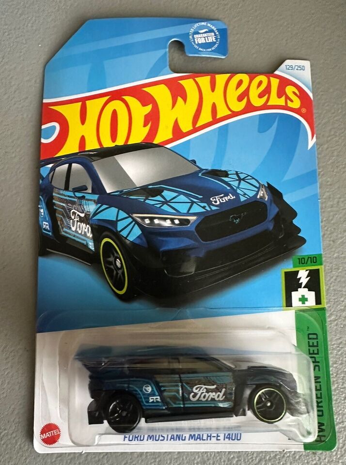 Hot Wheels 2024 #129/250 Ford Mustang Mach-E, TREASURE HUNT, dark blue