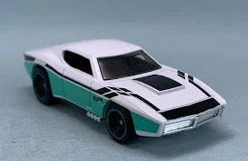 Hot Wheels 2024 #006/250 Custom Otto, NEW/LOOSE, white/teal