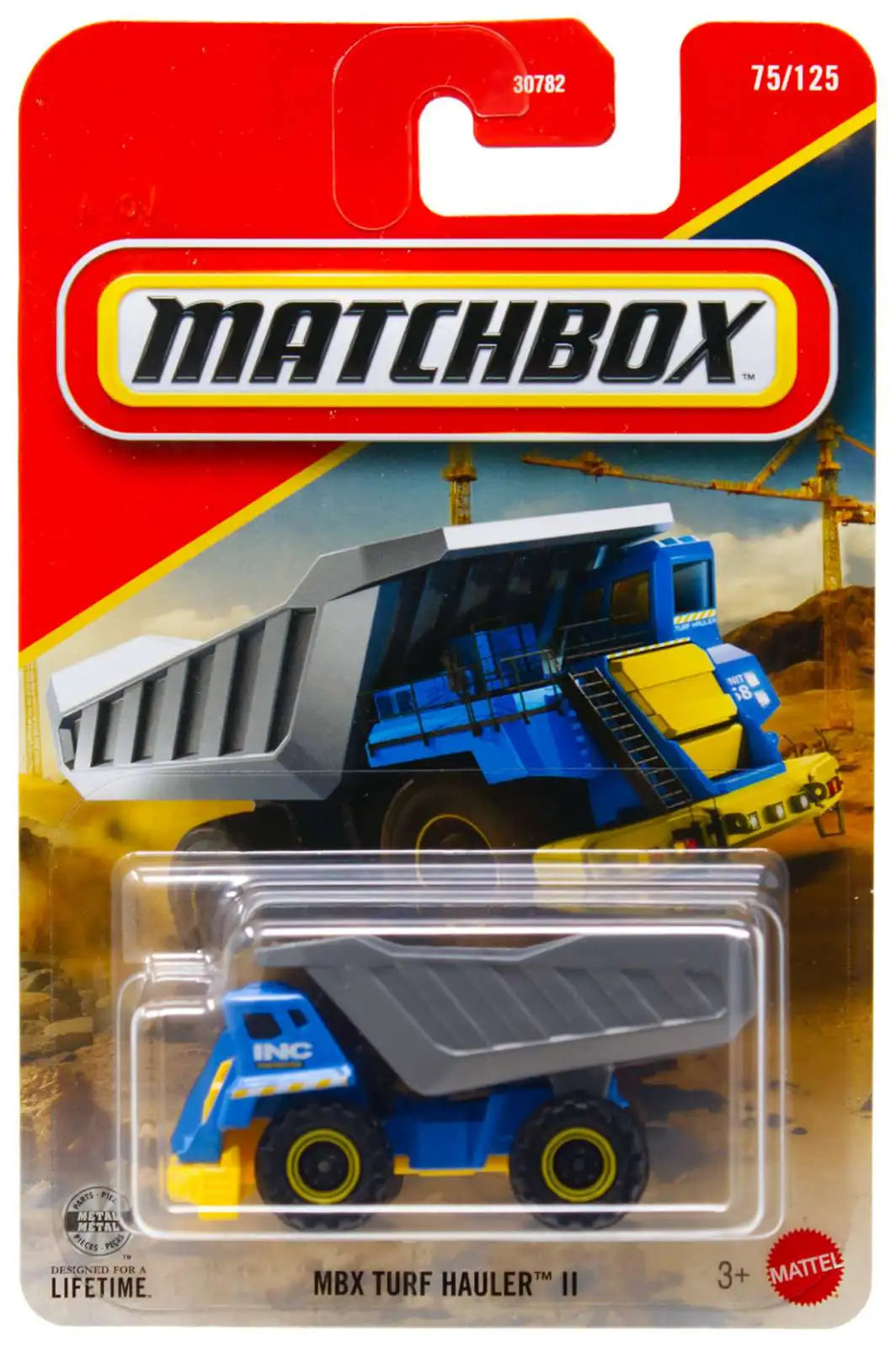 Matchbox 2026 #075/125, MBX Turf Hauler II, blue