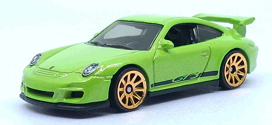 Hot Wheels 2025 Multipack Exclusive, Porsche 911 GT3 RS, metalflake lime green
