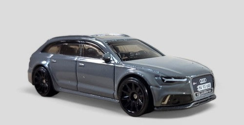 Hot Wheels 2023 #187/250 '17 Audi RS 6 Avant, FROM THE VAULT EXCLUSIVE, NEW/LOOSE, grey
