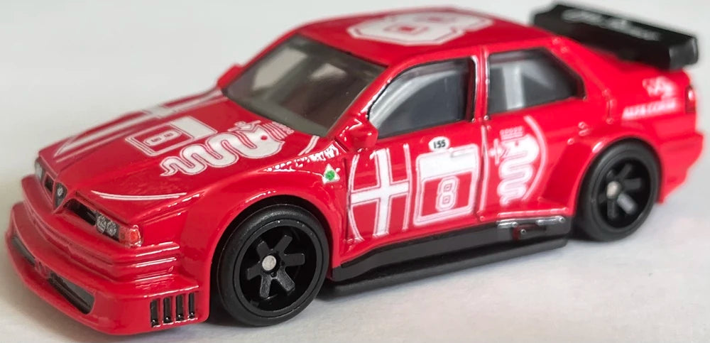 Hot Wheels 2022 Boulevard Series #55, Alfa Romeo 155 V6 TI, NEW/LOOSE, red