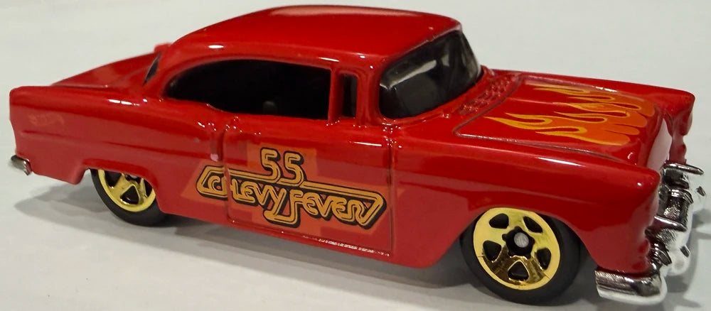 Hot Wheels 2026 #180/250, '55 Chevy, NEW/LOOSE, red