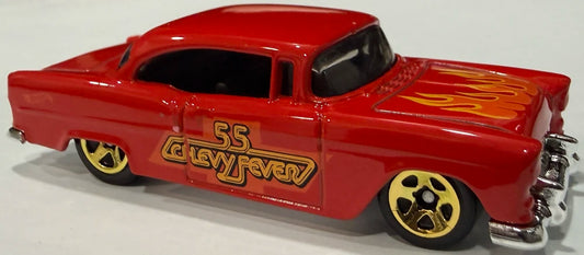 Hot Wheels 2026 #180/250, '55 Chevy, NEW/LOOSE, red