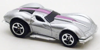 Hot Wheels 2005 #025/250 '63 Corvette Sting Ray (Drop Tops, NEW/LOOSE, silver