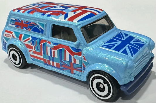 Hot Wheels 2025 #169/250 '67 Austin Mini Van, NEW/LOOSE, blue