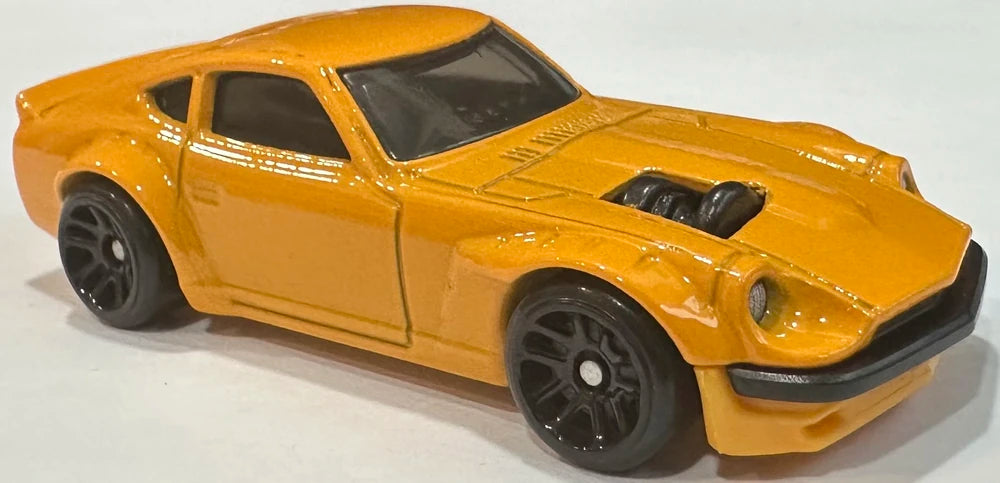 Hot Wheels 2025 Fast & Furious: Racing Course 3/5 Datsun 240Z Custom, NEW/LOOSE, orange